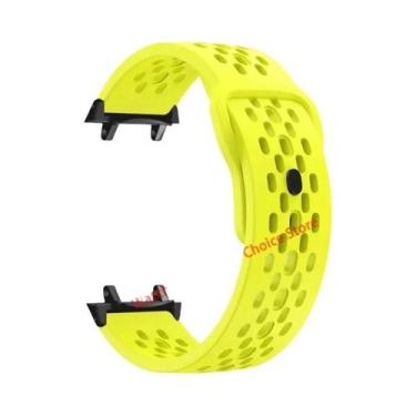 Imagem de Pulseira De Silicone Respirável E Macia Para Amazfit T-REX 3, Compatív