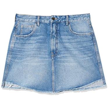 Imagem de Saia Jeans High Blue, Reserva, Feminino, Indigo, 36