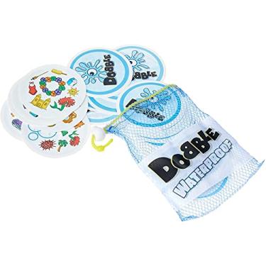 Imagem de Galápagos, Dobble: À Prova d'Água, Jogo de Cartas Competitivo, 2-8 jogadores, 15min