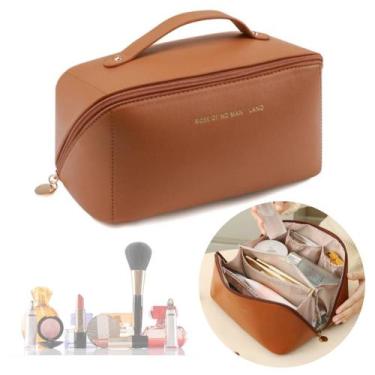Imagem de Necessarie Feminina Estojo De Maquiagem Bolsa Maleta Organizadora Aces