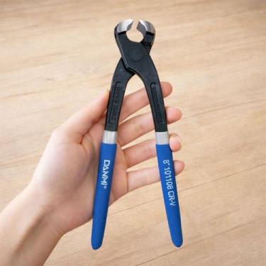 Imagem de Alicate Torquês Cortador Profissional Armador De 200mm 8" - Genérico