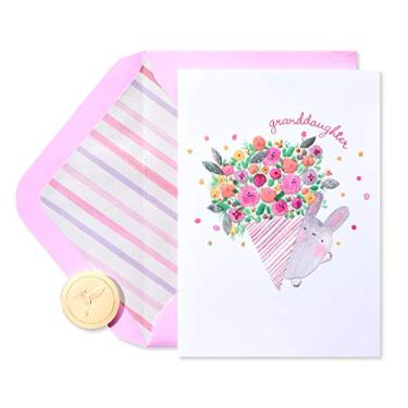 Imagem de Papyrus Cartão de aniversário para neta (Passador de flores), multicolorido, 1 (6811873)