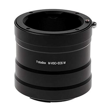 Imagem de Adaptador de montagem de lente Fotodiox, para lente Leica Visoflex (ou Leica M para macro) para câmeras sem espelho Canon EOS M