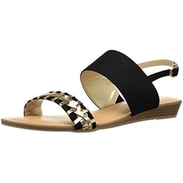 Imagem de Carlos by Carlos Santana Sandália anabela feminina Tex