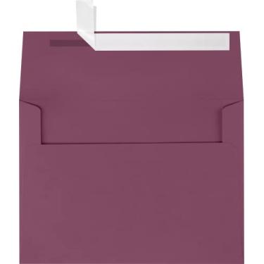 Imagem de Envelopes de convite A7 (14 x 19 cm) - Cores LUX, Vintage Plum, 50 Qty.