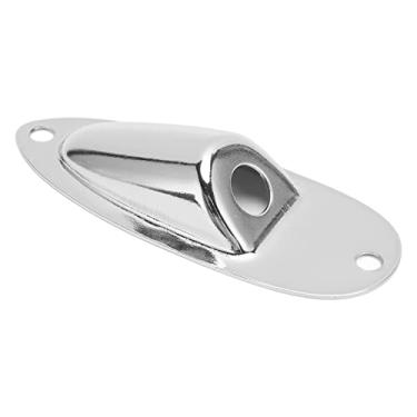 Imagem de Placa de soquete de guitarra elétrica, placa de entrada estilo barco durável para instrumento