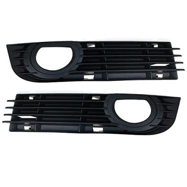 Imagem de JESYMBX Para Audi A8 D3 2005 2006 2007 Para-choque dianteiro Luz de neblina Grade Esquerda Direita Radiador Grills Tampa de Grelha 4E0807681AD