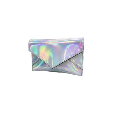 Imagem de JAMBHALA Bolsa Cool Laser Bag Elegante com PVC 1mm Mais Grosso Melhor Presente Para Amigo (prata)