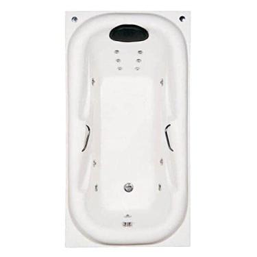Imagem de Banheira Hidromassagem Astra Tahiti Luxo 180cmx92cmx53cm - 04 Jatos Acrílico P1 Sem Aquecedor 220v