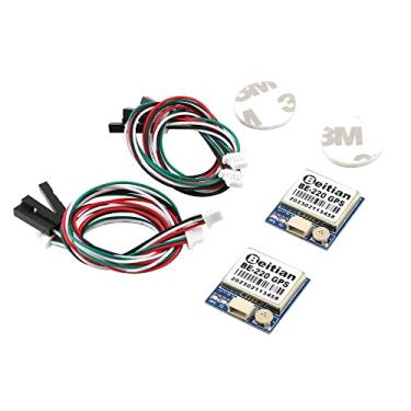 Imagem de 2 peças Beitian BN220 M8N GPS módulo suporte GPS GLONASS BeiDou para RC longo alcance FPV Racing Drone Avião..