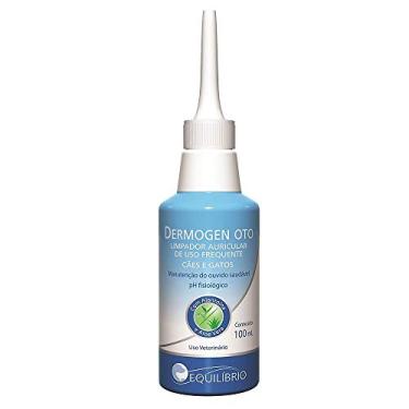 Imagem de Limpador Auricular Agener União Equilíbrio Dermogen Oto para Cães e Gatos - 100ml