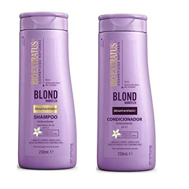 Imagem de KIT 1 Shampoo 1 Condicionador Desamarelador Blond Bioreflex 250 ML