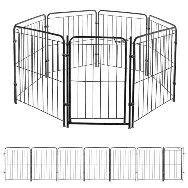 Imagem de Cercado Para Cachorro Caes Cercadinho Pet Shop 6 Modulos