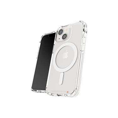 Imagem de Gear4 Capa Crystal Palace Snap - Proteção contra impactos transparente com compatibilidade MagSafe para Apple iPhone 13 Mini - Transparente (702008198)