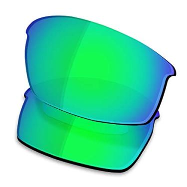 Imagem de OSharp Lentes de substituição de desempenho para óculos de sol Oakley Flak Jacket - Verde Jade