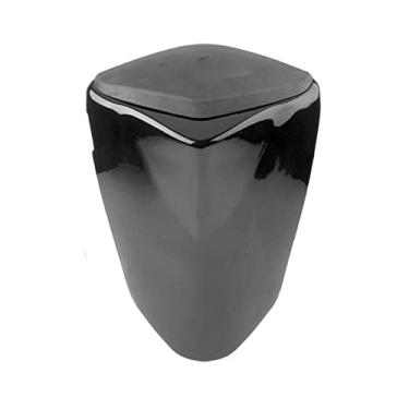 Imagem de Capa de assento traseiro de motocicleta carenagem capota traseira de passageiro cauda ABS capa de extremidade adequada para Kawasaki Ninja ZX6R 636 ZX-6R 2009-2018 (preto)