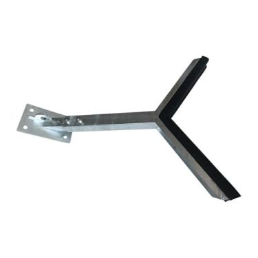 Imagem de FreeAgain Conjunto coletor de descanso de arco para reboque de barco poste galvanizado ajustável