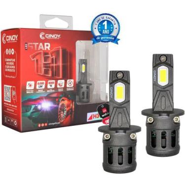 Imagem de Lâmpada Super Led Mini Cinoy Star 6000k H3 30w 6000lm