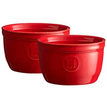 Imagem de Conjunto de Ramequins 150ml Vermelho - Emile Henry 33090134 2 Peças