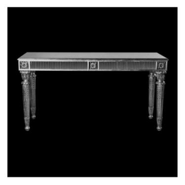 Imagem de Mesa de Jantar Classico Entalhes Alta Decoração - LUXdécor