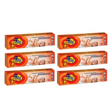 Imagem de Kit 6 Pomada Kind Baby Prevenção de Assaduras 46g cada