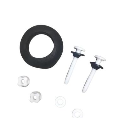 Imagem de Borracha De Vedacao E Parafusos P/ Caixa Acoplada Universal - Lote Des