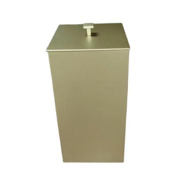 Imagem de Lixeira Dourada Para Banheiro 3.5 L - Adéqua