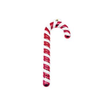 Imagem de Bengala Candy Cane Clássica 20 cm - 1 Peça - Wincy Natal