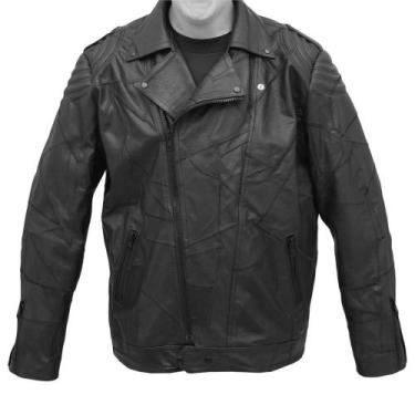 Imagem de Jaqueta de Couro Retalho SV7518 - Preto - Selaria Vertentes, GG