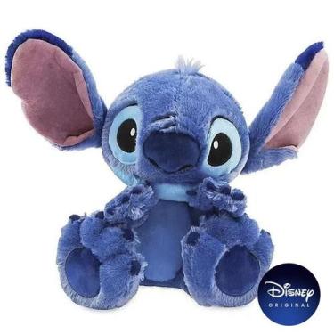 Imagem de Pelúcia Disney Stitch Big Feet 45cm Lilo & Stitch - Disney Original - 