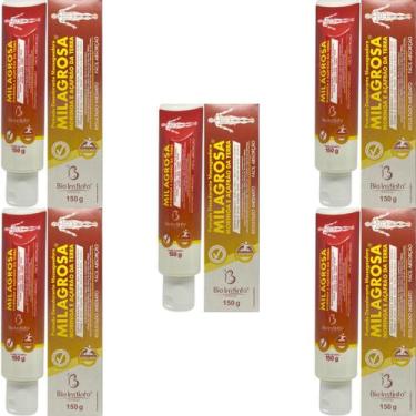 Imagem de 5 Pomada Desodorante Massageadora Bio Instinto Milagrosa Moringa e Aça