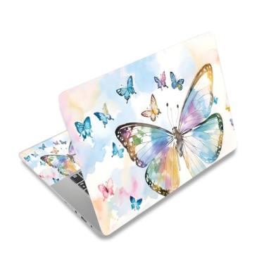 Imagem de Adesivo de laptop, 12 13 14 15 15 15,6 polegadas Netbook Laptop Skin adesivo reutilizável capa protetora capa para Toshiba Hp Samsung Dell Apple Acer Leonovo Sony Asus Laptop Notebook (linda