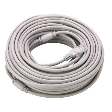 Imagem de Cabo CCTV, 1 X RJ-45 - Macho / 2,1x5,5mm Cabo Ethernet Macho de Alimentação, Cabo RJ45 + DC, para NVR (Aramoxcp9v2ewm0u-04)