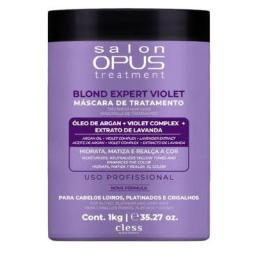 Imagem de Máscara Salon Opus Blond Expert Cless 1L Hidrata Matiza e Realça a Cor