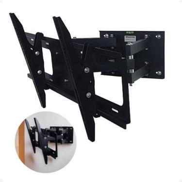 Imagem de Suporte Multi Articulado Universal TV 32 A 90 Polegadas Telas Gigantes