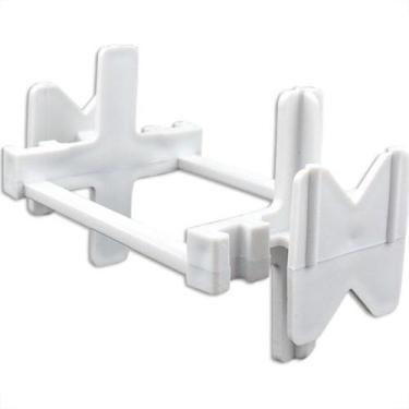 Imagem de Espacador Para Bloco De Vidro Brasfort Com 10 Pecas - 7454 - BRASFORT 