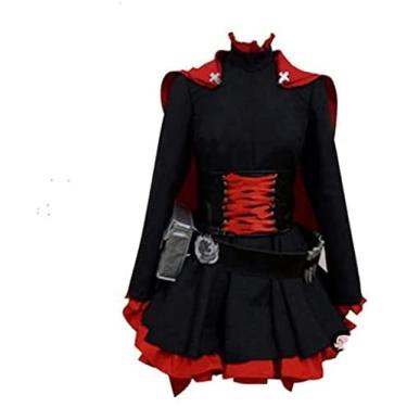 Imagem de Yatogami Kuroh Cosplay K Retorno do Rei Fantasia Masculina Adulto Uniforme Conjunto Completo para Fantasia de Festa de Halloween, Feminino M, One Size