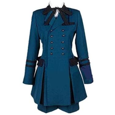 Imagem de Cos Kuroshitsuji Ciel Phantomhive Cosplay Costume Emboitement Sebasti Kuroshitsuji Aristocrat (Male XXL)