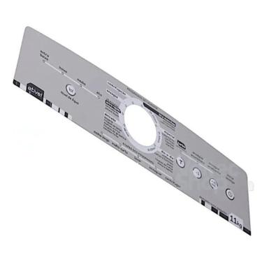 Imagem de Membrana Adesivo Lavadora Brastemp Bwl11Arana Bwl11Arb 11Kg
