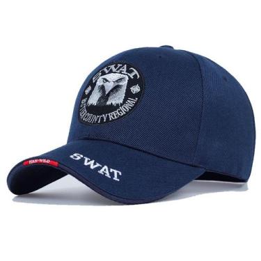 Imagem de Boné swat detalhes bordado com fecho  ajustável com guia bordada - Ema
