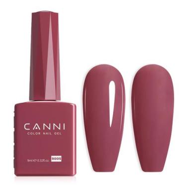 Imagem de Verniz em Gel CANNI - Vermelho - Alta Brilho - 10ml