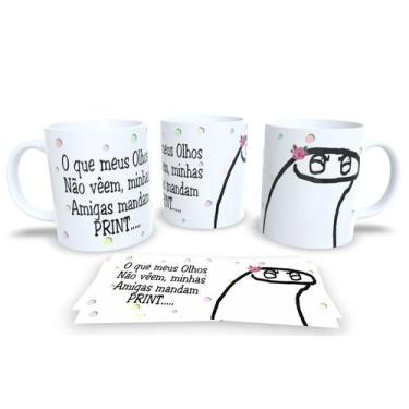 Imagem de Caneca de Porcelana Personalizada Flork Frases Engraçadas, Divertidas 