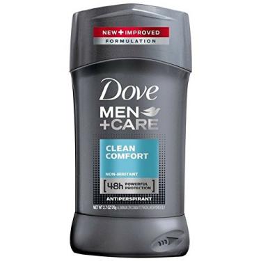 Imagem de Dove Desodorante antitranspirante masculino + Care Clean Comfort 76,5 g (pacote com 5)