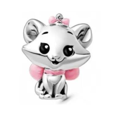 Imagem de Berloque Disney  Gatinha Marie em Prata 925