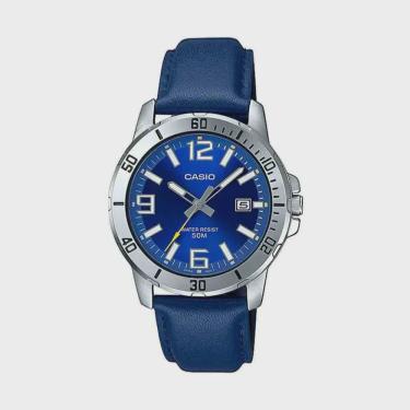 Imagem de Relógio Azul Masculino Casio MTP-VD01L-2BVUDF-SC