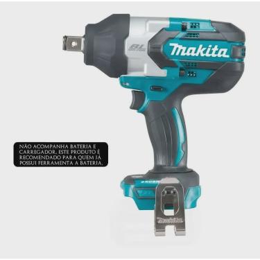 Imagem de Makita Dtw1001z Chave Impacto 18v 1050nm (3/4) A Bateria 18V (Não acompanham bateria e carregador)