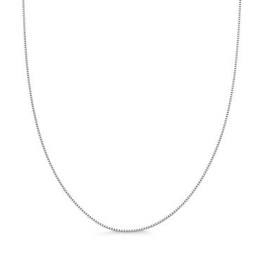 Imagem de Corrente de Ouro Branco 18k 45 cm com Malha Veneziana