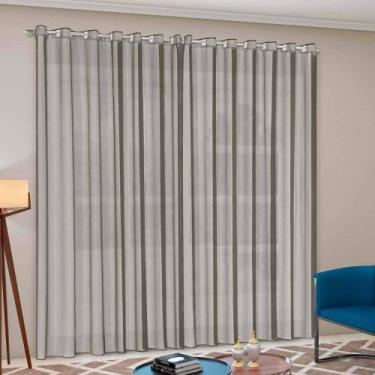Imagem de Cortina de Sala e Quarto Voil Priori 6,00x2,60m - Paulo Cezar Enxovais
