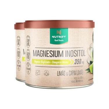 Imagem de Kit 2 Magnesium Inositol Nutrify 350g Limão e Capim Limão
