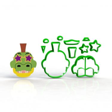 Imagem de Cortador Animatronics Five Nights Montgomey Jacaré 15 Cm